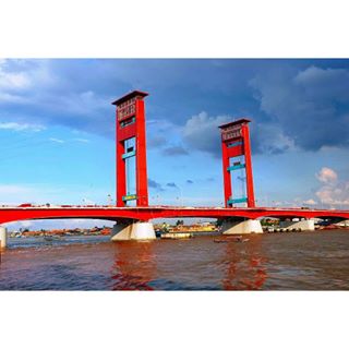 Ampera Bridge & Musi River